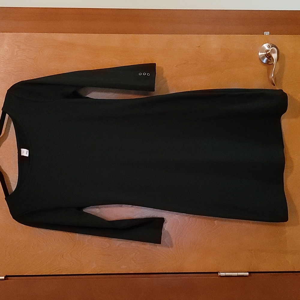 3/4 Sleeve Black Sheath Dress Never Worn